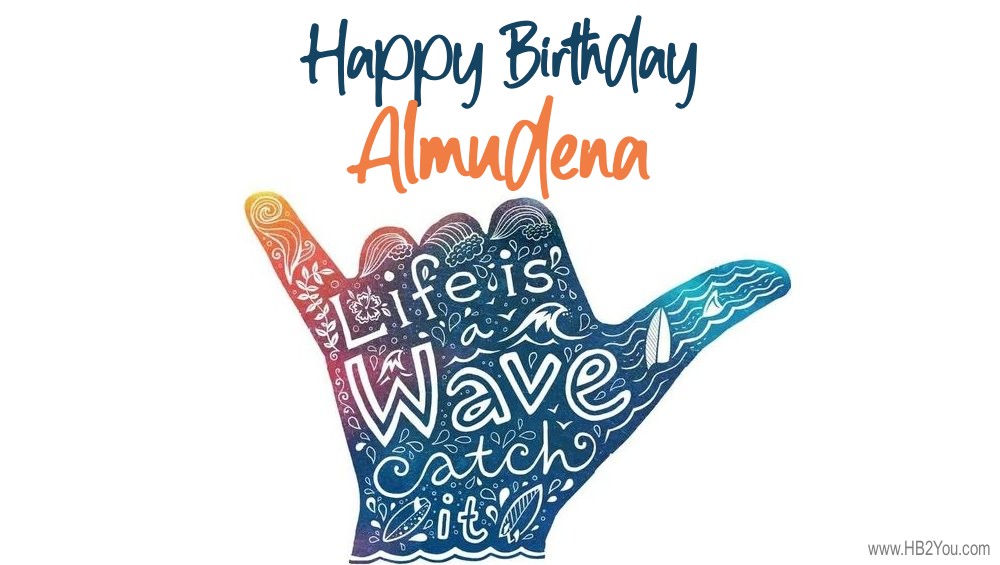 Happy Birthday Almudena