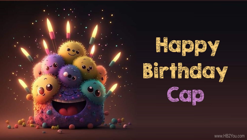Happy Birthday Cap