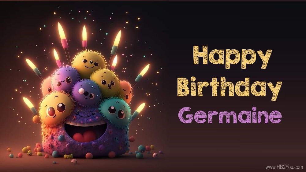Happy Birthday Germaine